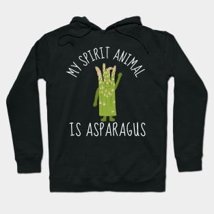 Asparagus: My Spirit Vegetable Hoodie